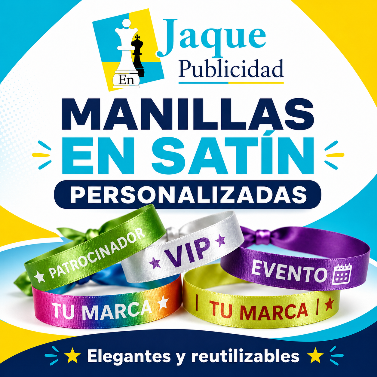 manillas en satin