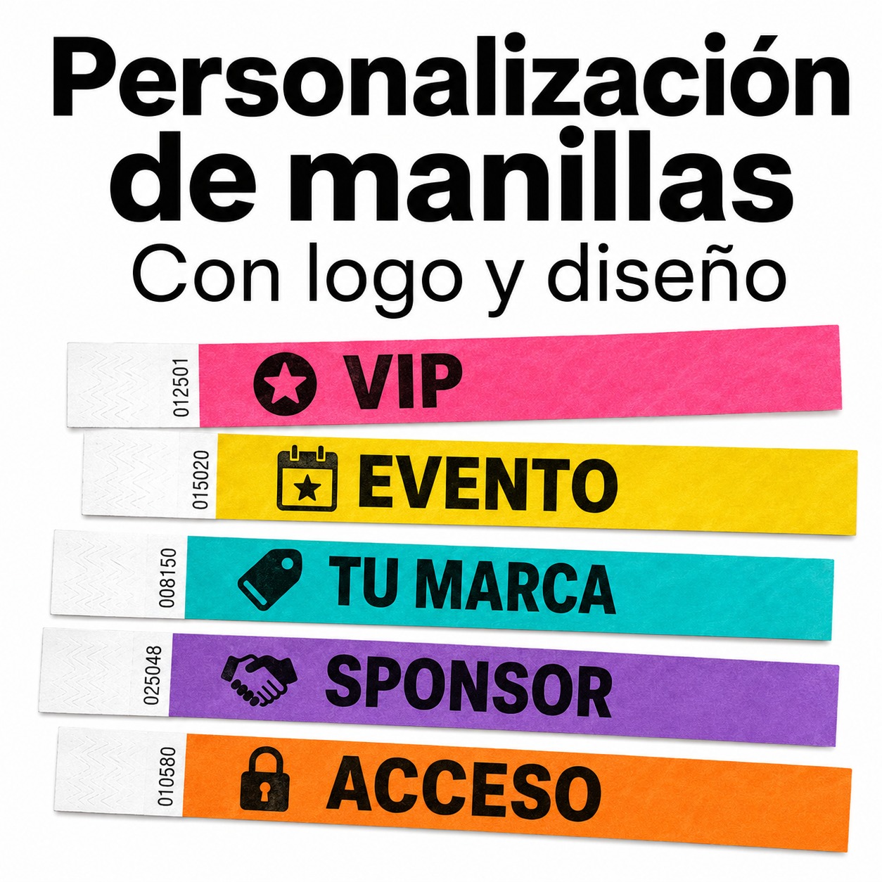 personalizacion de manillas con logo