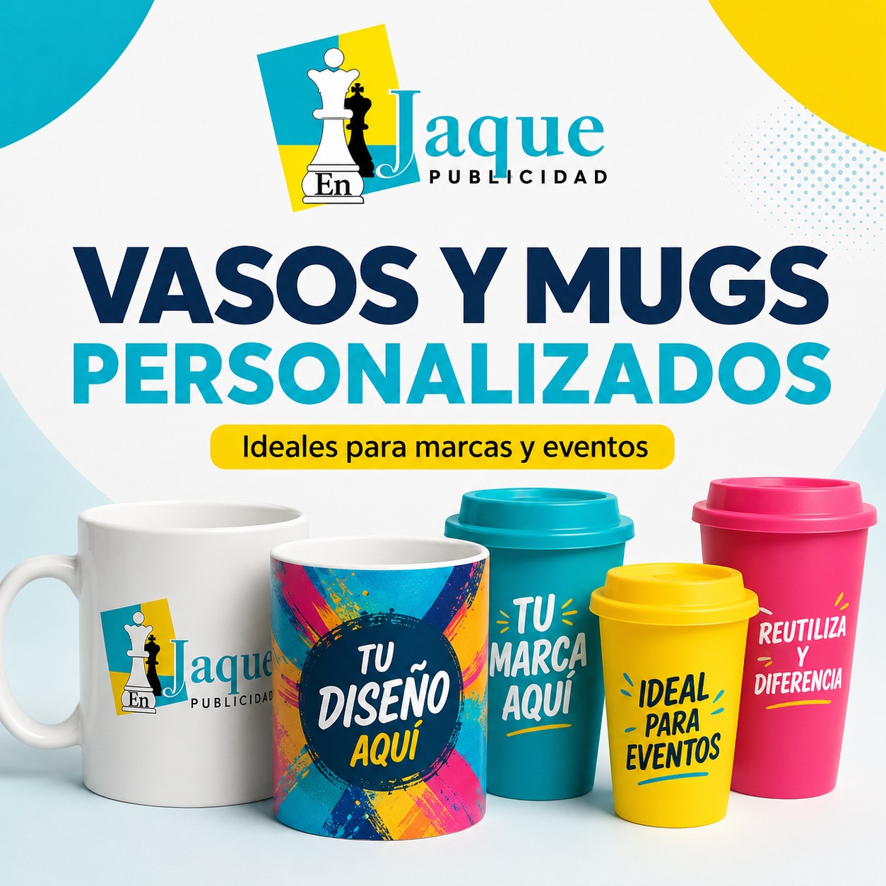 vasos y mugs personalizados